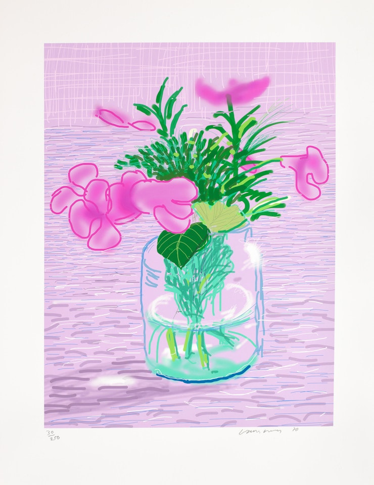 Untitled No.329, from A Bigger Book: Art Edition A by David Hockney