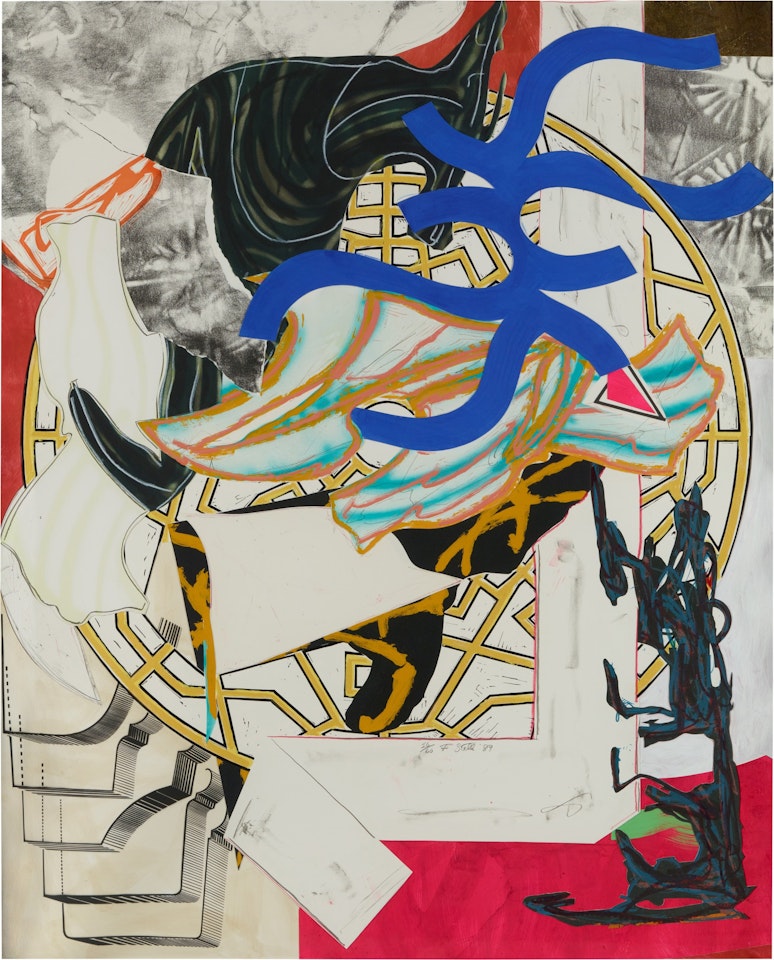 The Hyena (Axsom 195) by Frank Stella