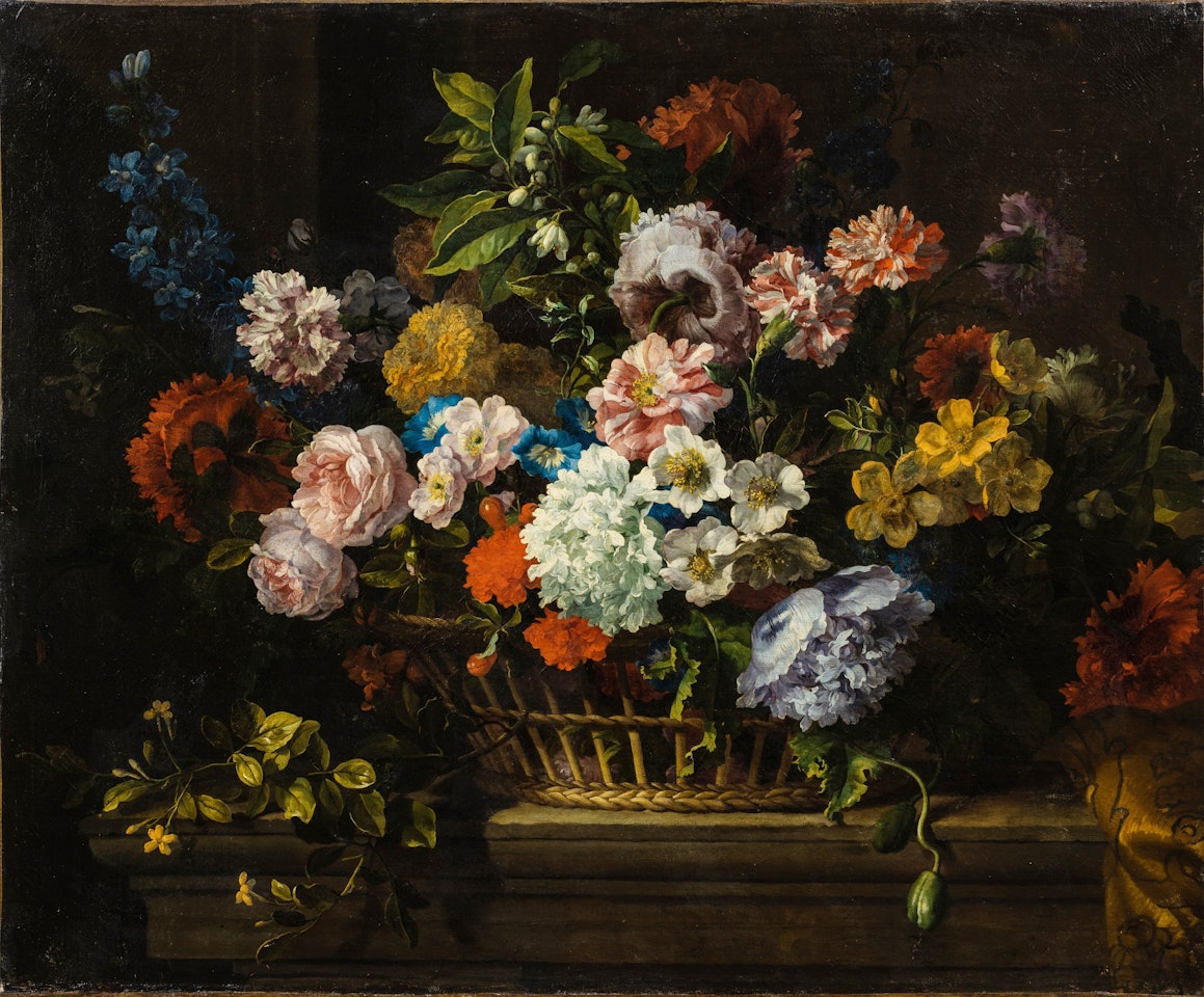 Still life with flowers by Jean Baptiste Monnoyer