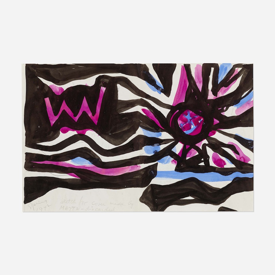 Cover Design for VVV Magazine by Roberto Matta