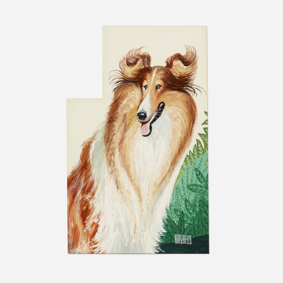 Lassie by Al Hirschfeld