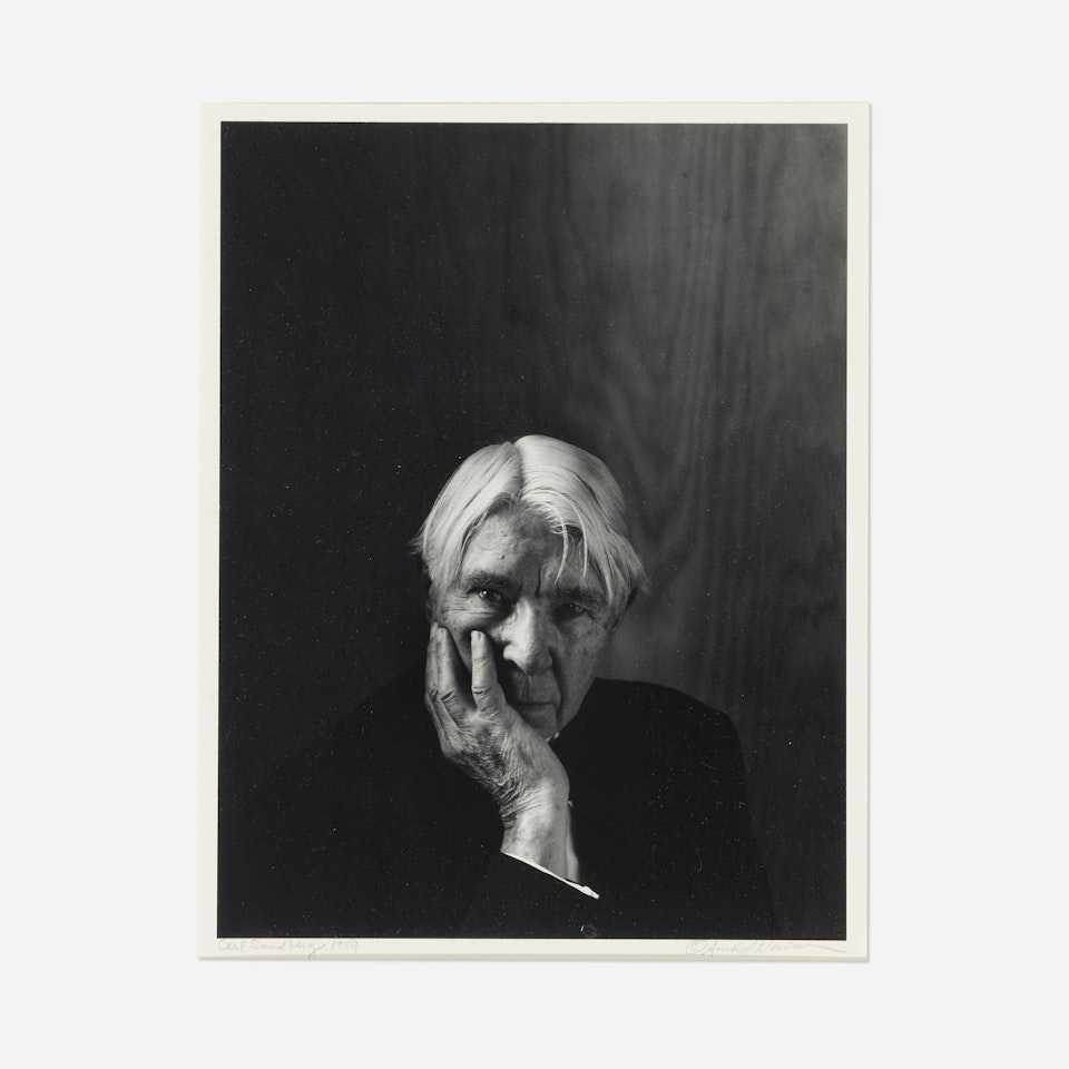 Carl Sandberg by Arnold Newman