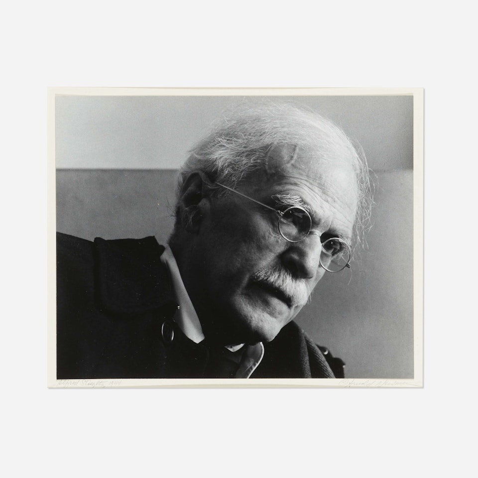 Alfred Stieglitz by Arnold Newman