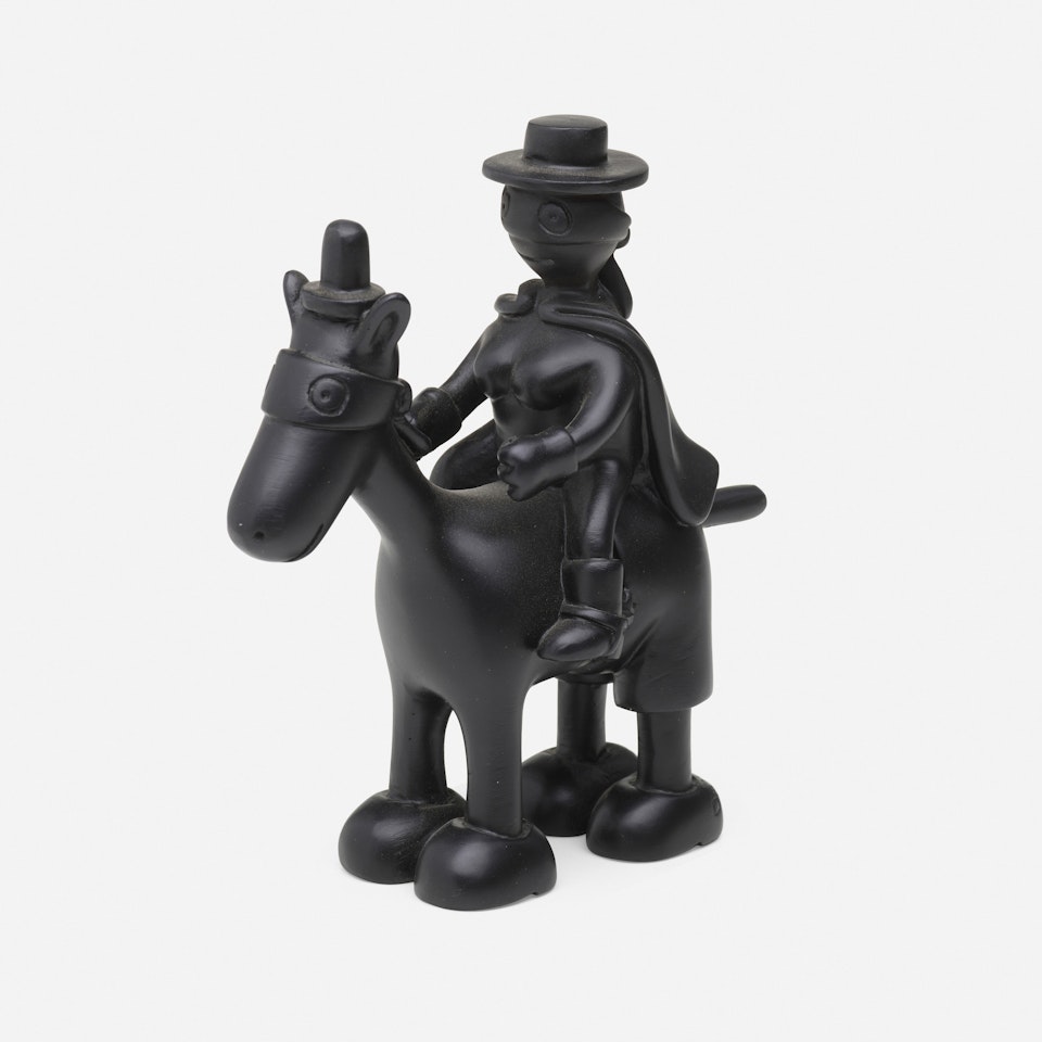 Horse and Rider Maquette by Tom Otterness