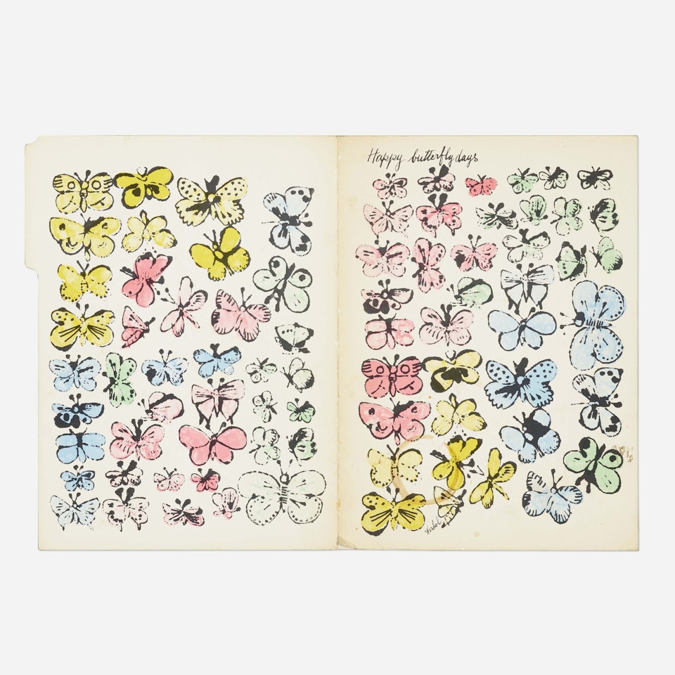 Happy Butterfly Day by Andy Warhol