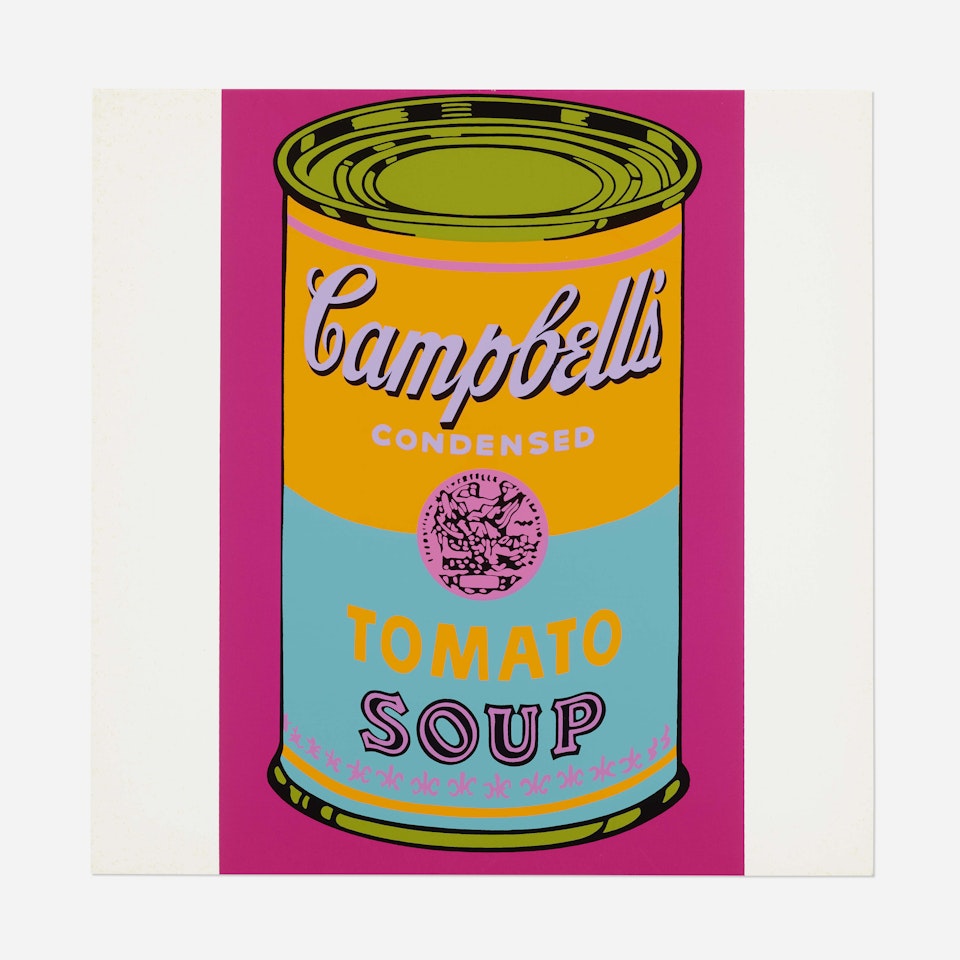 Soup Can for Banner by Andy Warhol