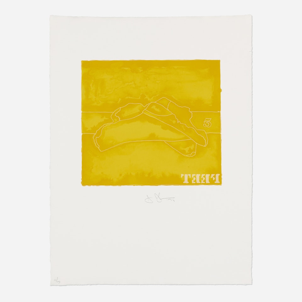 Feet (from Casts from Untitled) by Jasper Johns