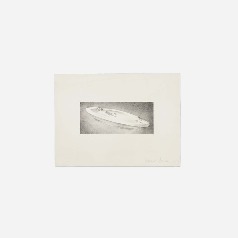 Dish by Ed Ruscha