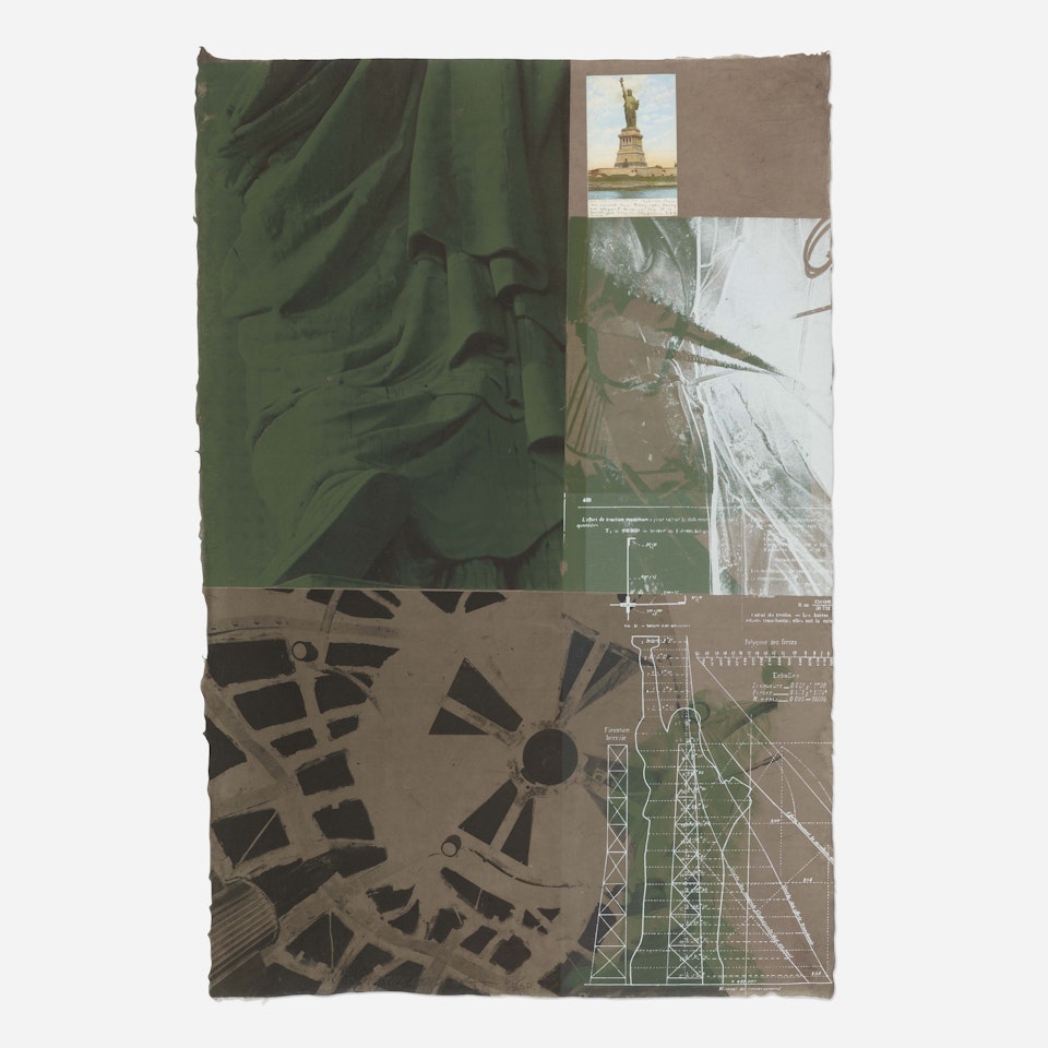 Statue of Liberty (from the New York, New York portfolio) by Robert Rauschenberg