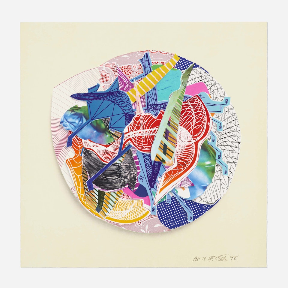 Eusapia (from the Imaginary Places III series) by Frank Stella
