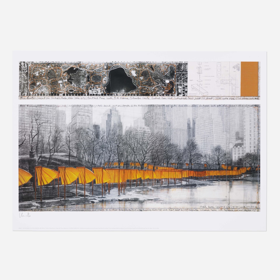 The Gates XXVII, Central Park, New York by Christo