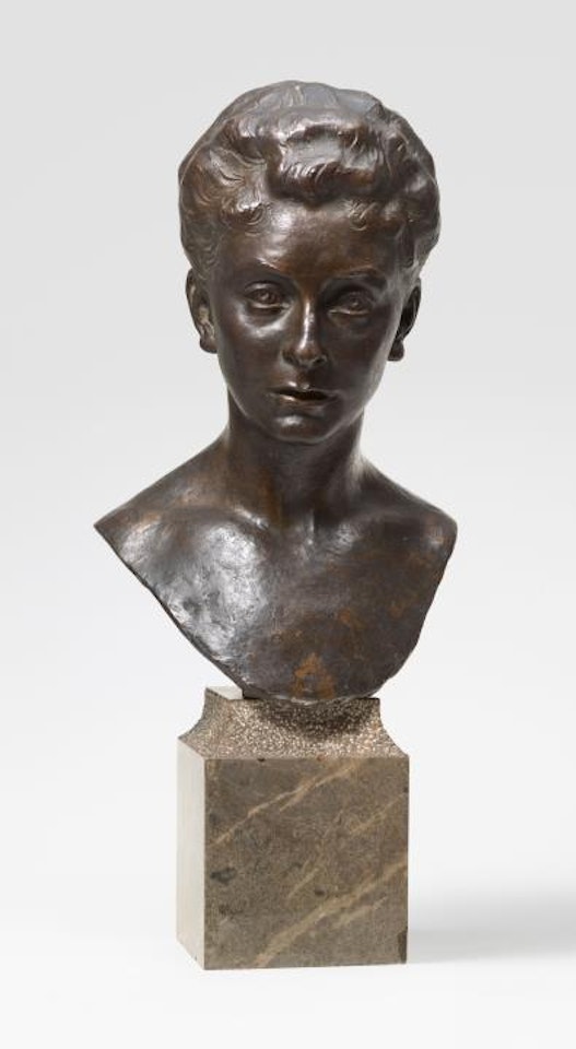 Porträt Alice von Eberhardt by Fritz Klimsch