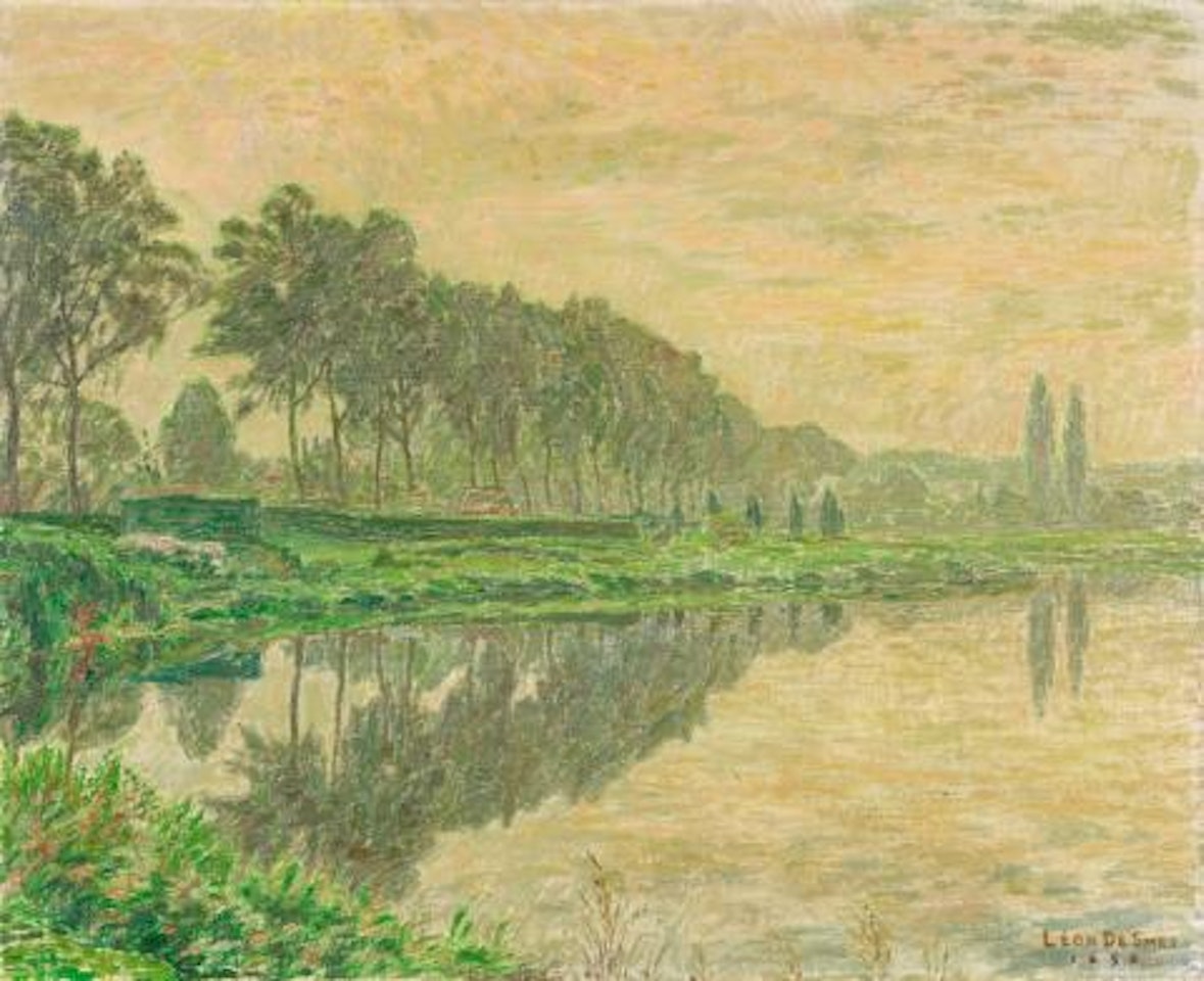 Flusslandschaft by Leon de Smet
