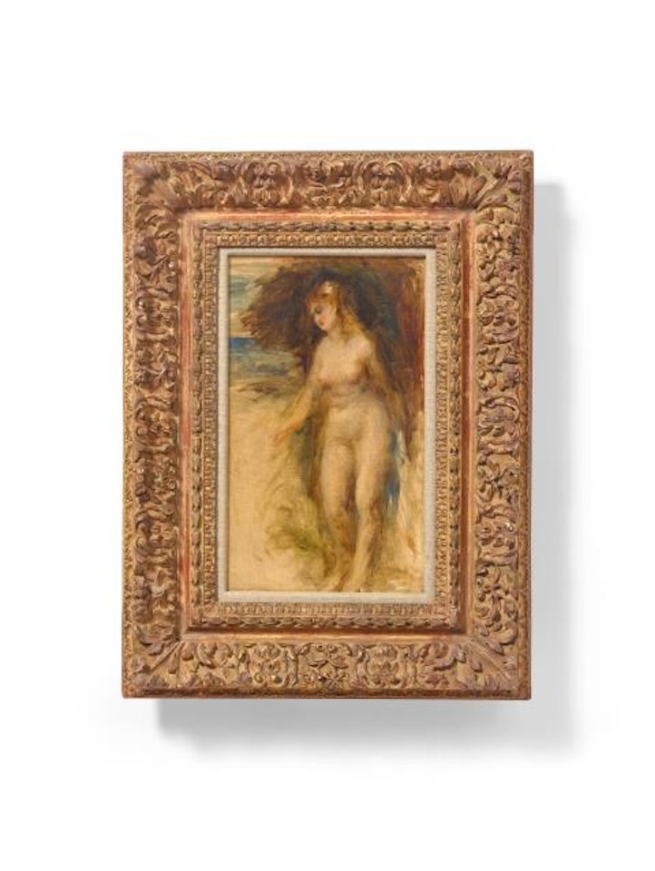  Nude standing full length by Pierre-Auguste Renoir