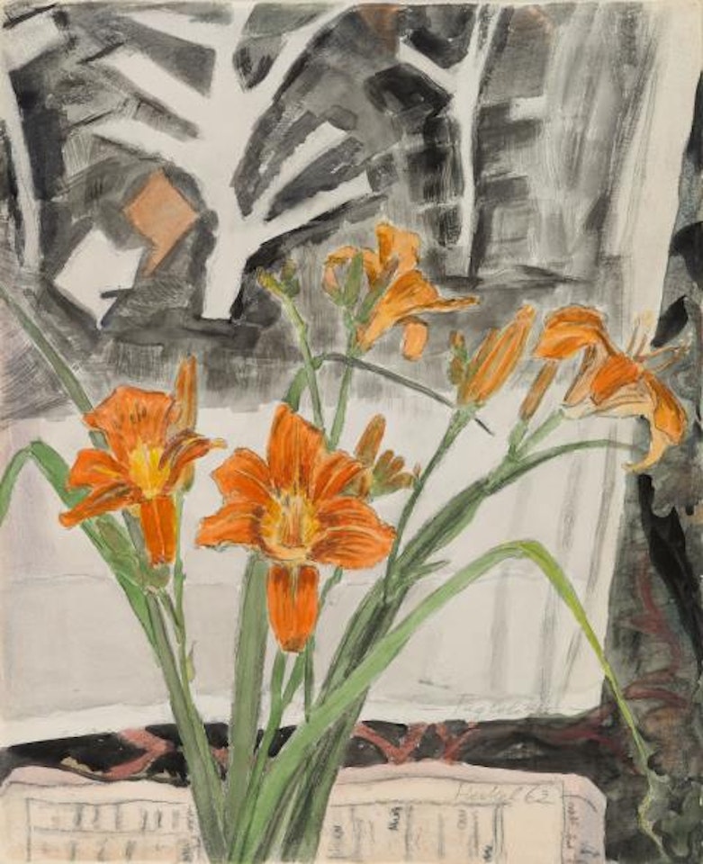 Daylilies by Erich Heckel