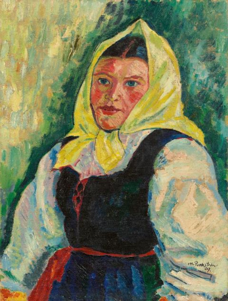 Farmer's wife from Nidden by Max Pechstein