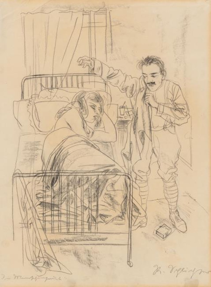  "To Human Skin" (The Morning After) by Rudolf Schlichter
