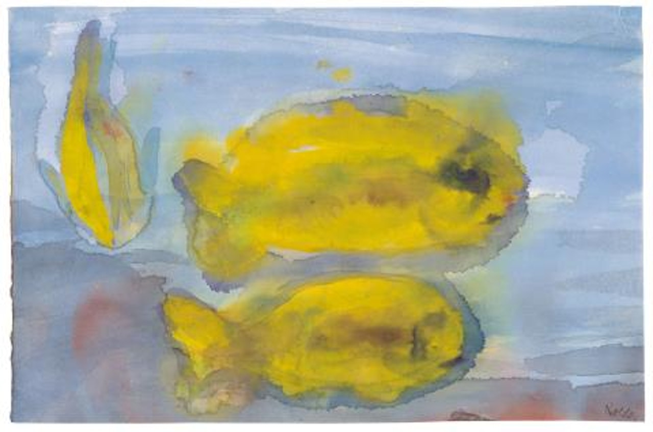 Three Goldfish by Emil Nolde