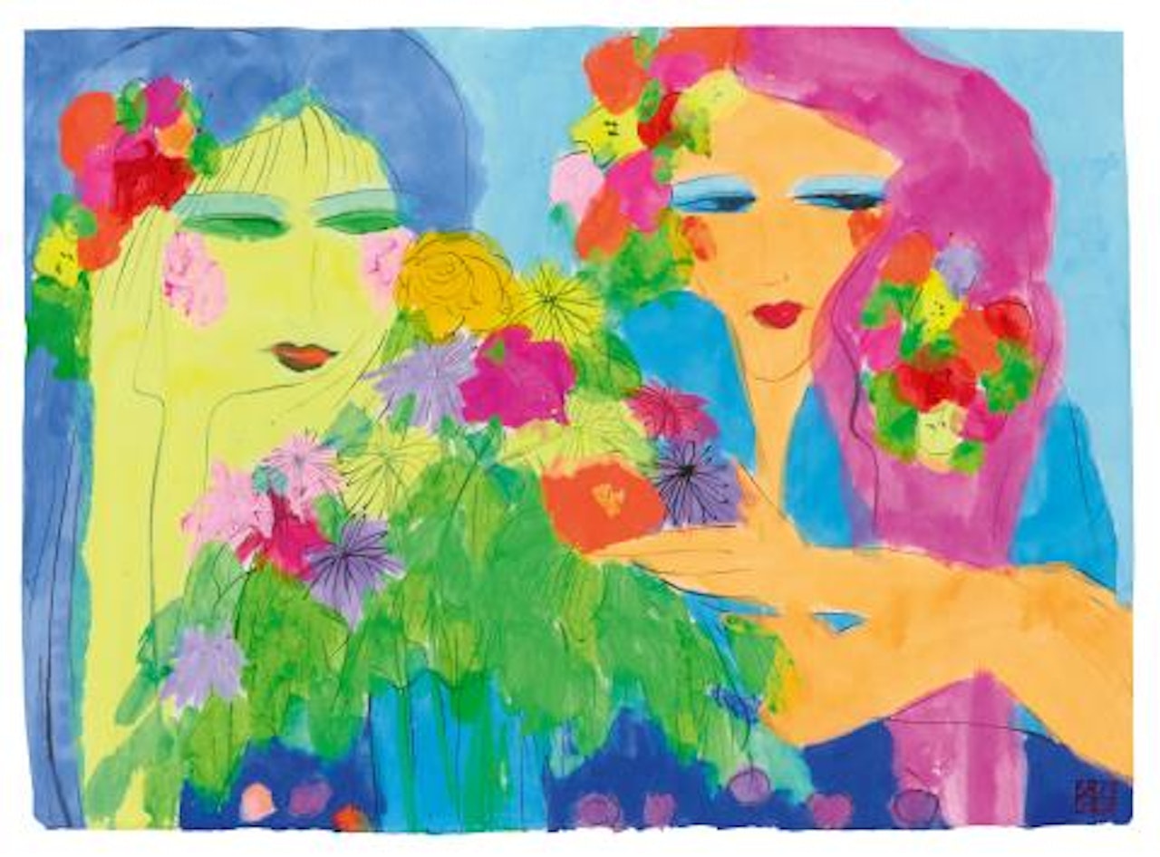 Untitled by Walasse Ting