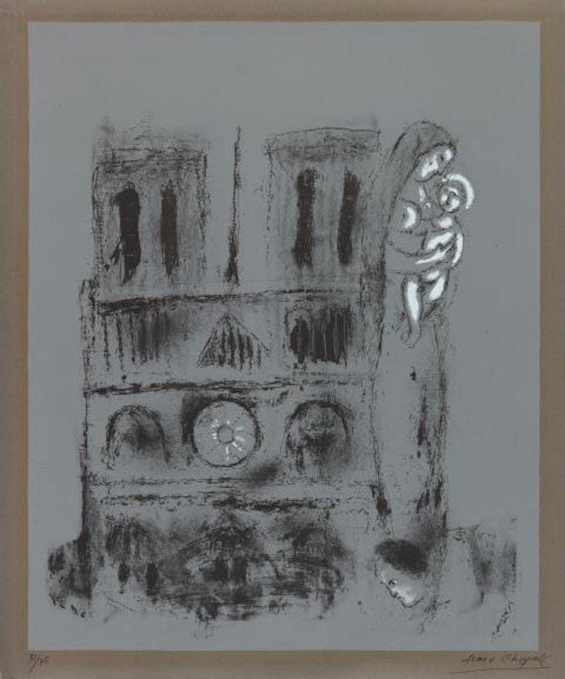 Our Lady in Gray by Marc Chagall