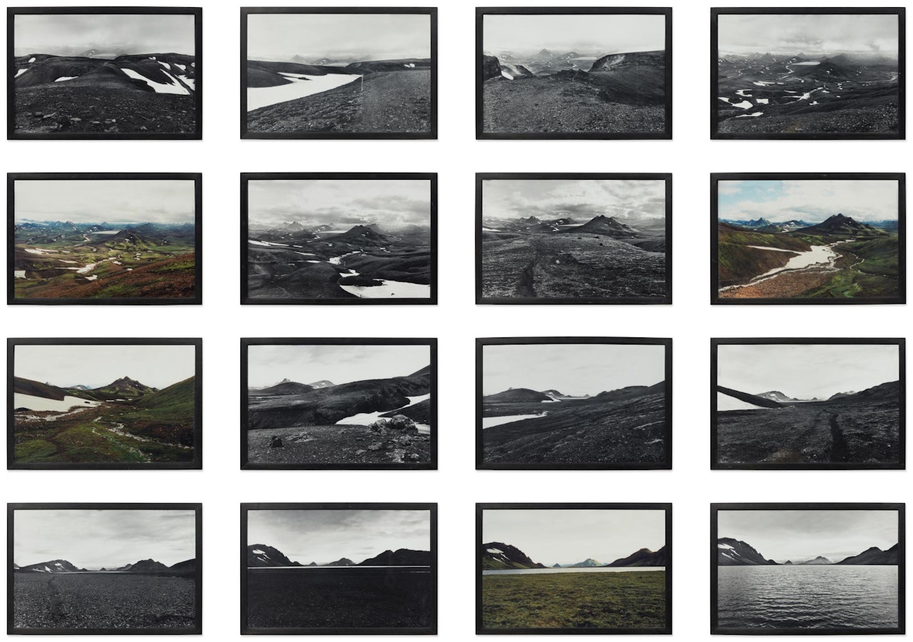 The walk series (The Alftavatn close-up series) by Olafur Eliasson