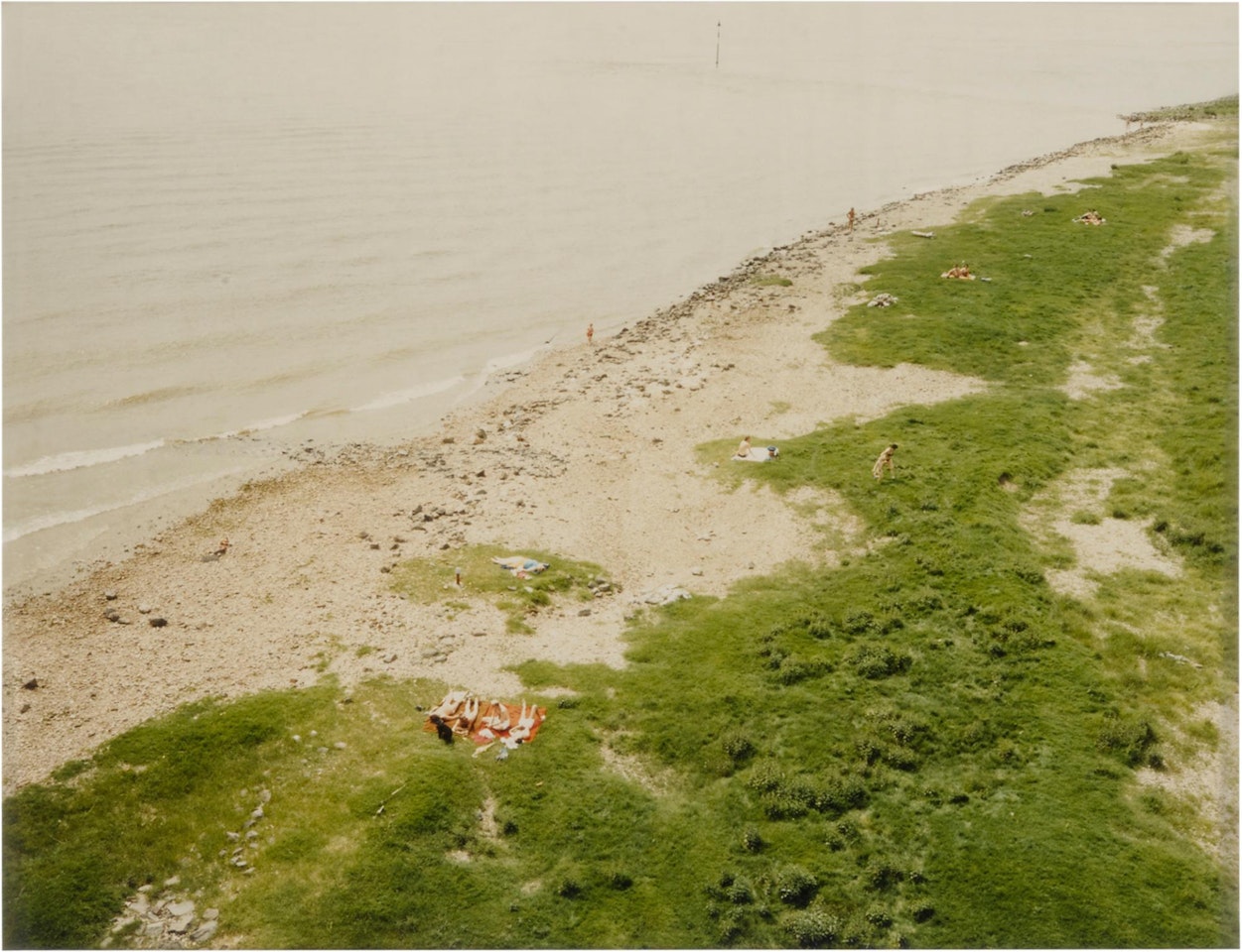 Rhein, Düsseldorf by Andreas Gursky
