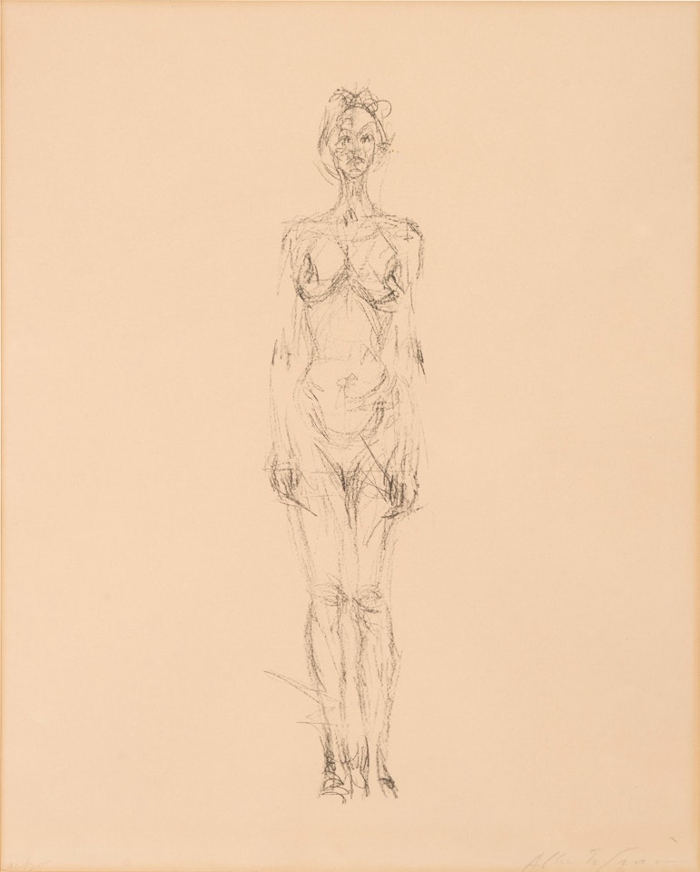 Standing Nude I (Lust 35) by Alberto Giacometti