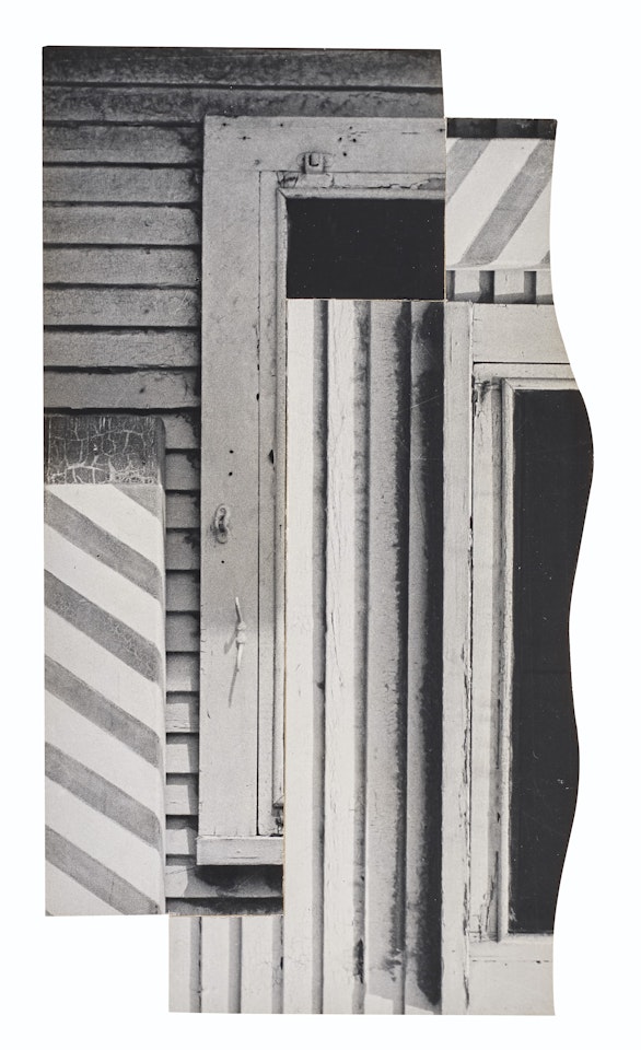 Barbershop Cutout #2, West Palm Beach, FL by Arnold Newman