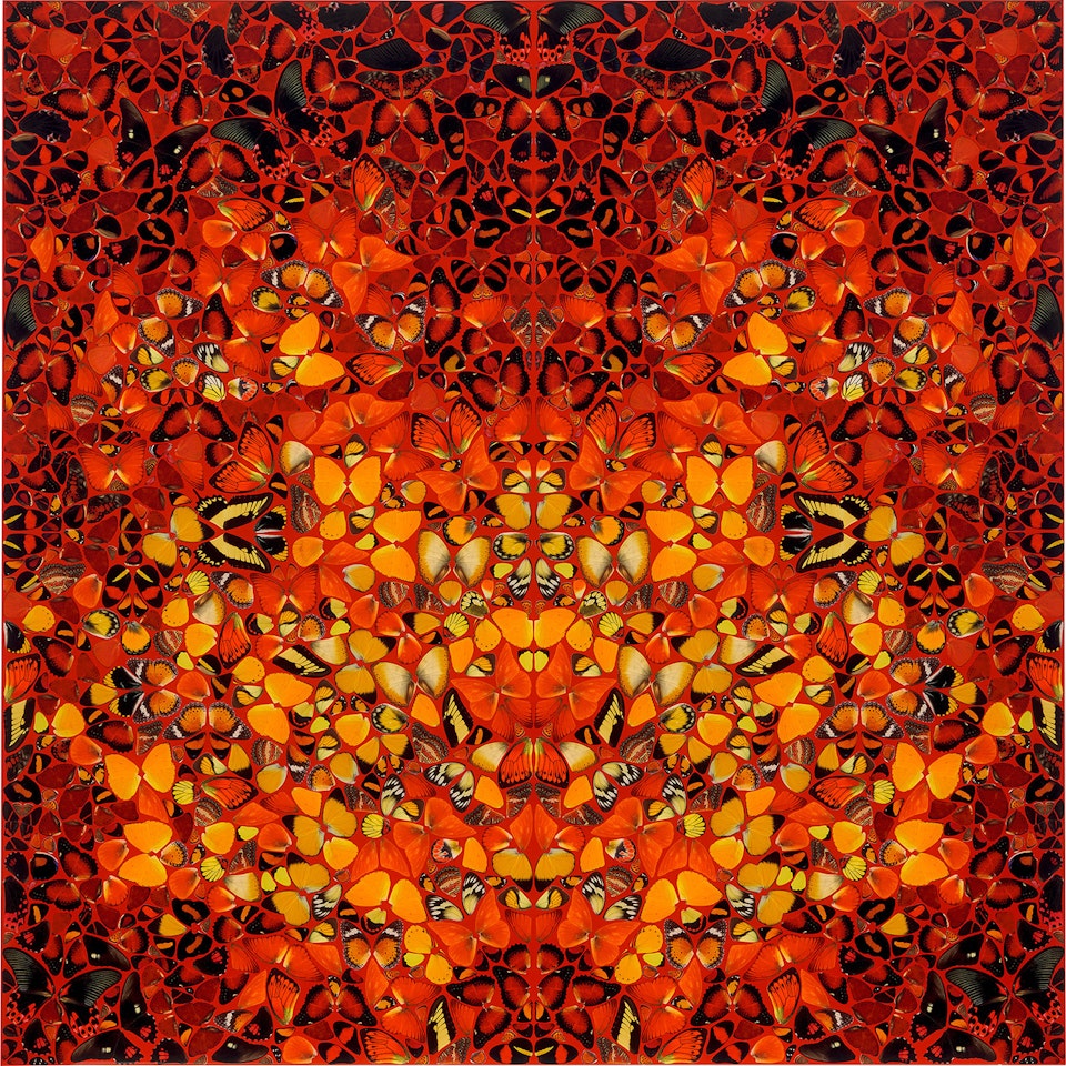 Fire by Damien Hirst