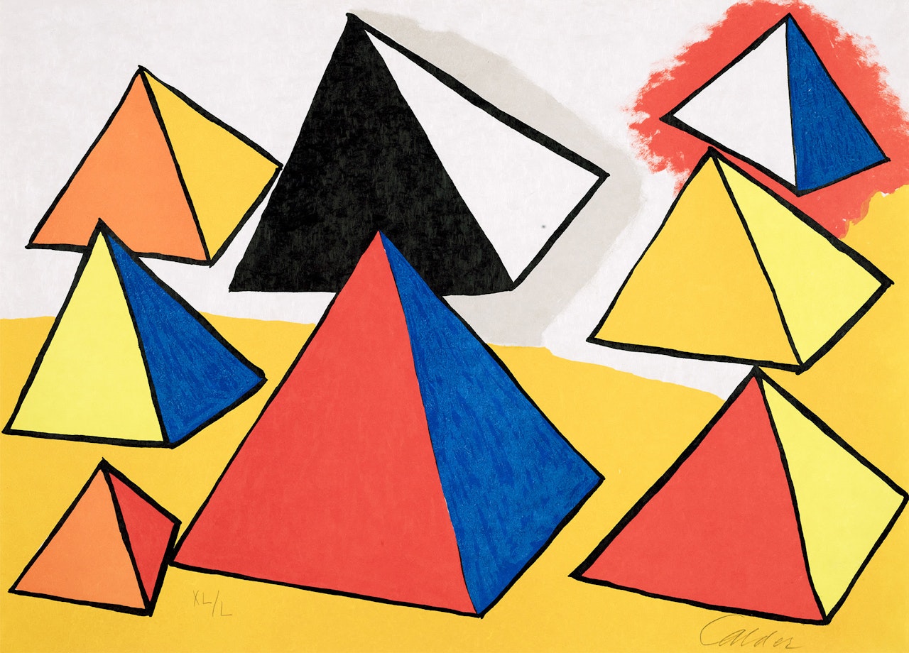 Homage to Euclid by Alexander Calder