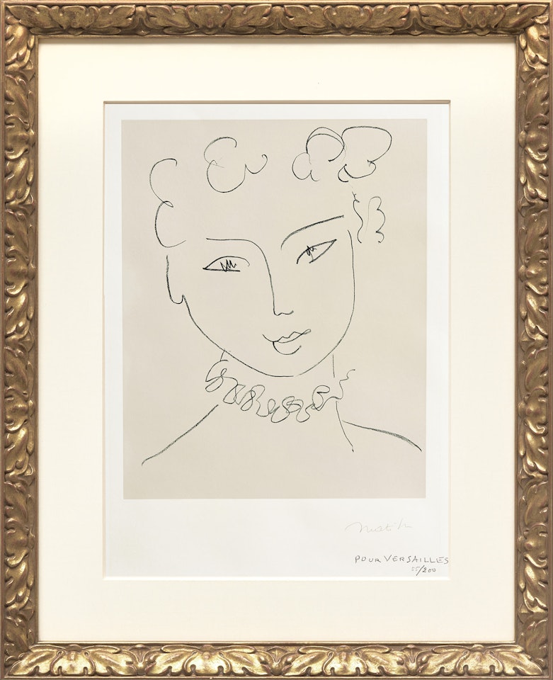 Pompadour (D. 665) by Henri Matisse