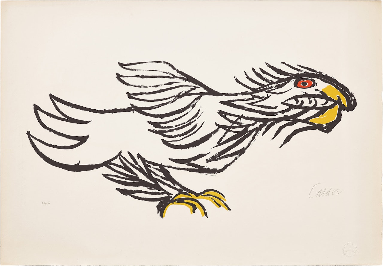 L'Aigle (The Eagle), from The Flying Colors Collection by Alexander Calder