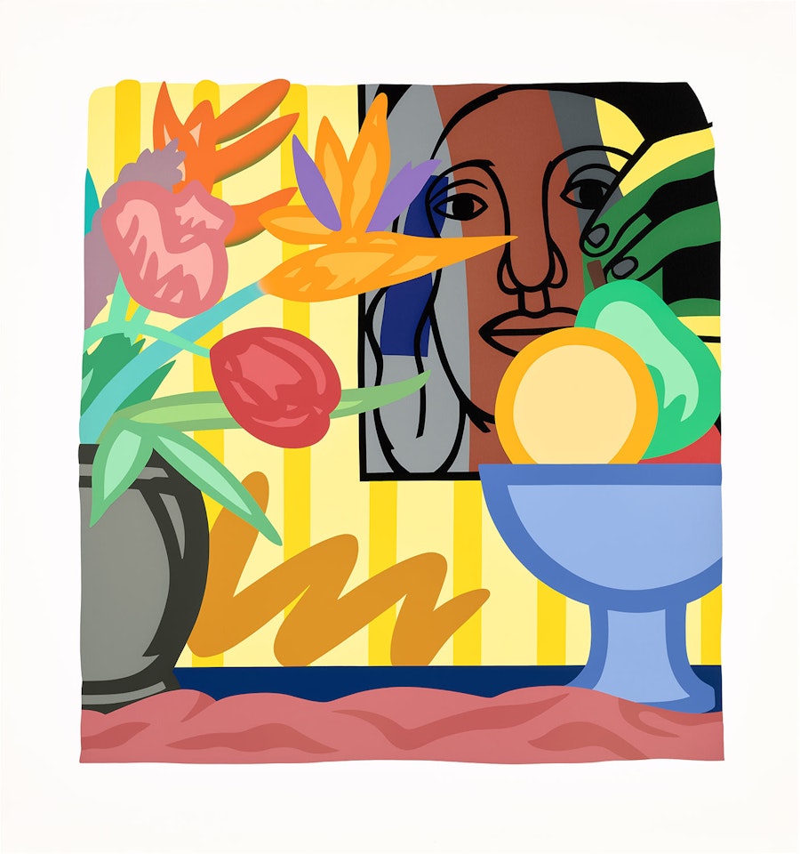 Mixed Bouquet with Leger by Tom Wesselmann