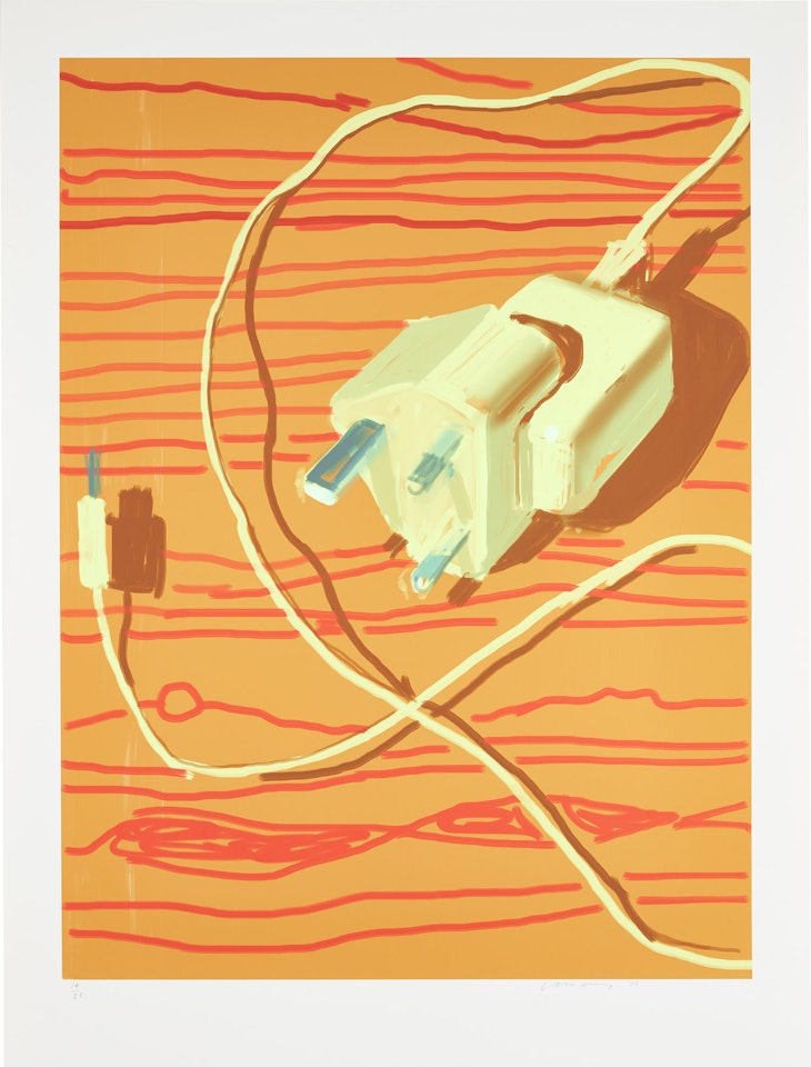 Plug in for the Next Generation (684) by David Hockney