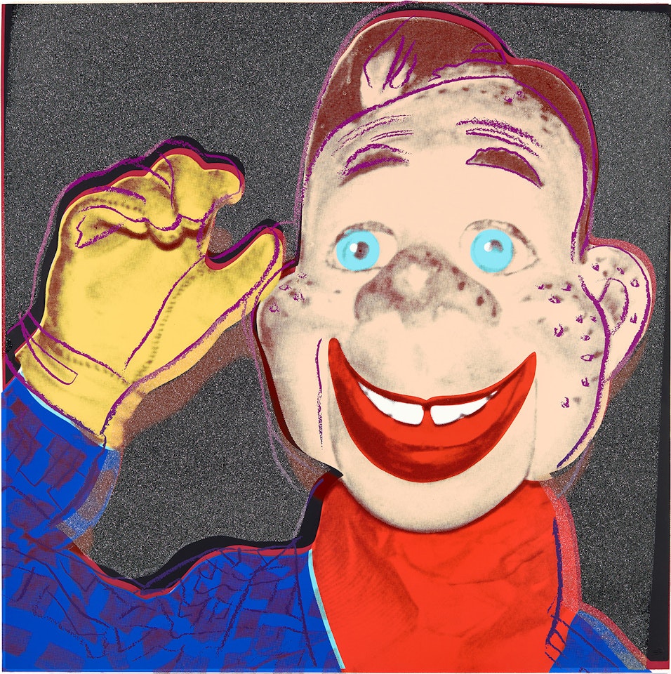 Howdy Doody, from Myths (F. & S. 263) by Andy Warhol