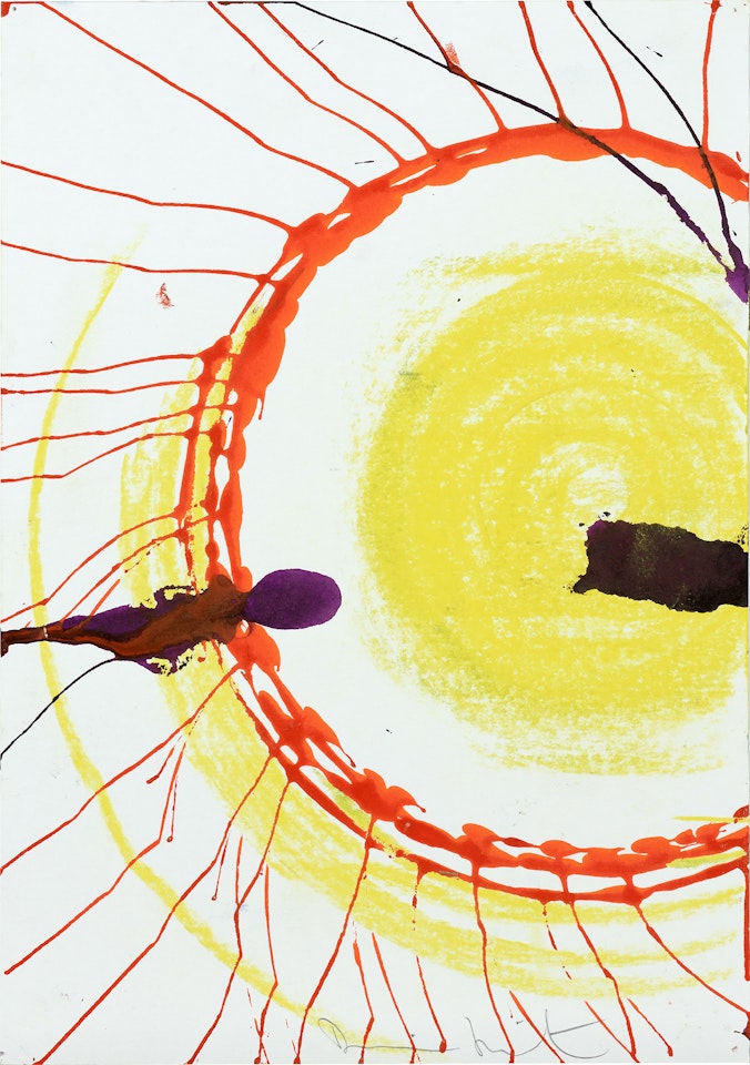 Spin Drawing by Damien Hirst
