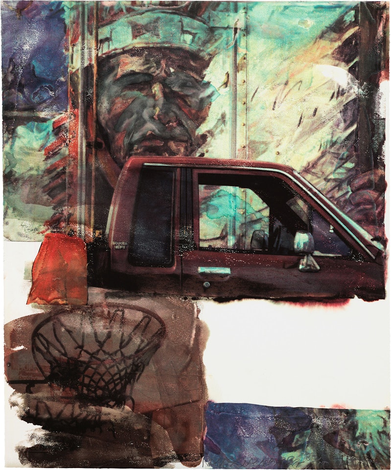 American Indian by Robert Rauschenberg