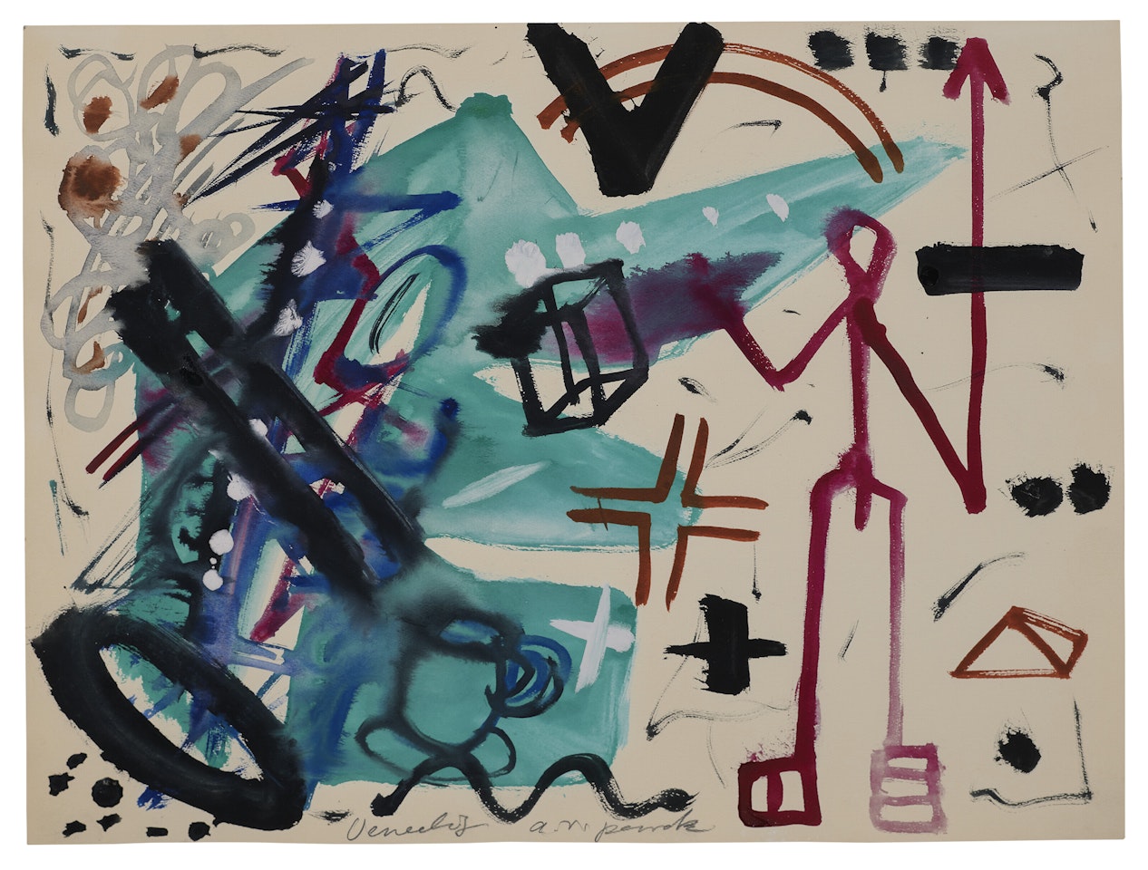 Untitled by A.R. Penck