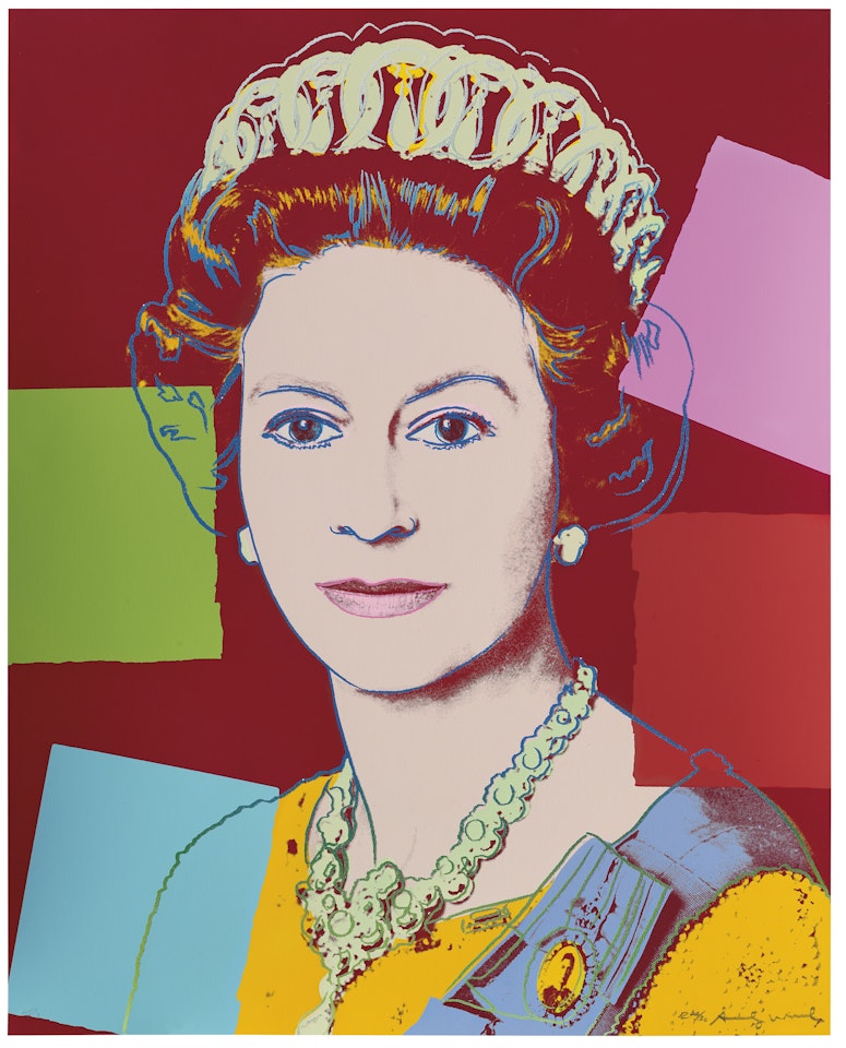 Queen Elizabeth II, from: Reigning Queens (Royal Edition) by Andy Warhol