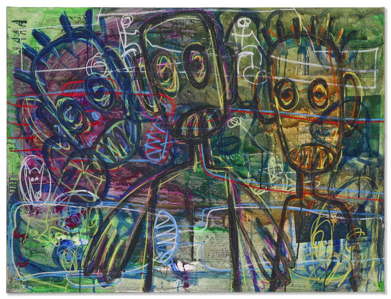 Untitled by Aboudia Abdoulaye Diarrassouba