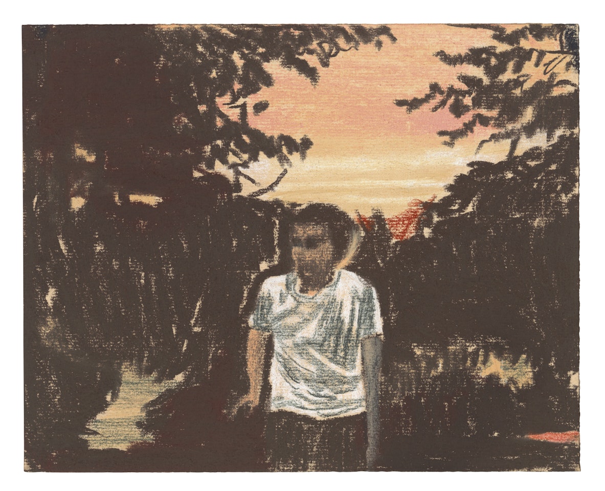 Study for Drifter by Peter Doig