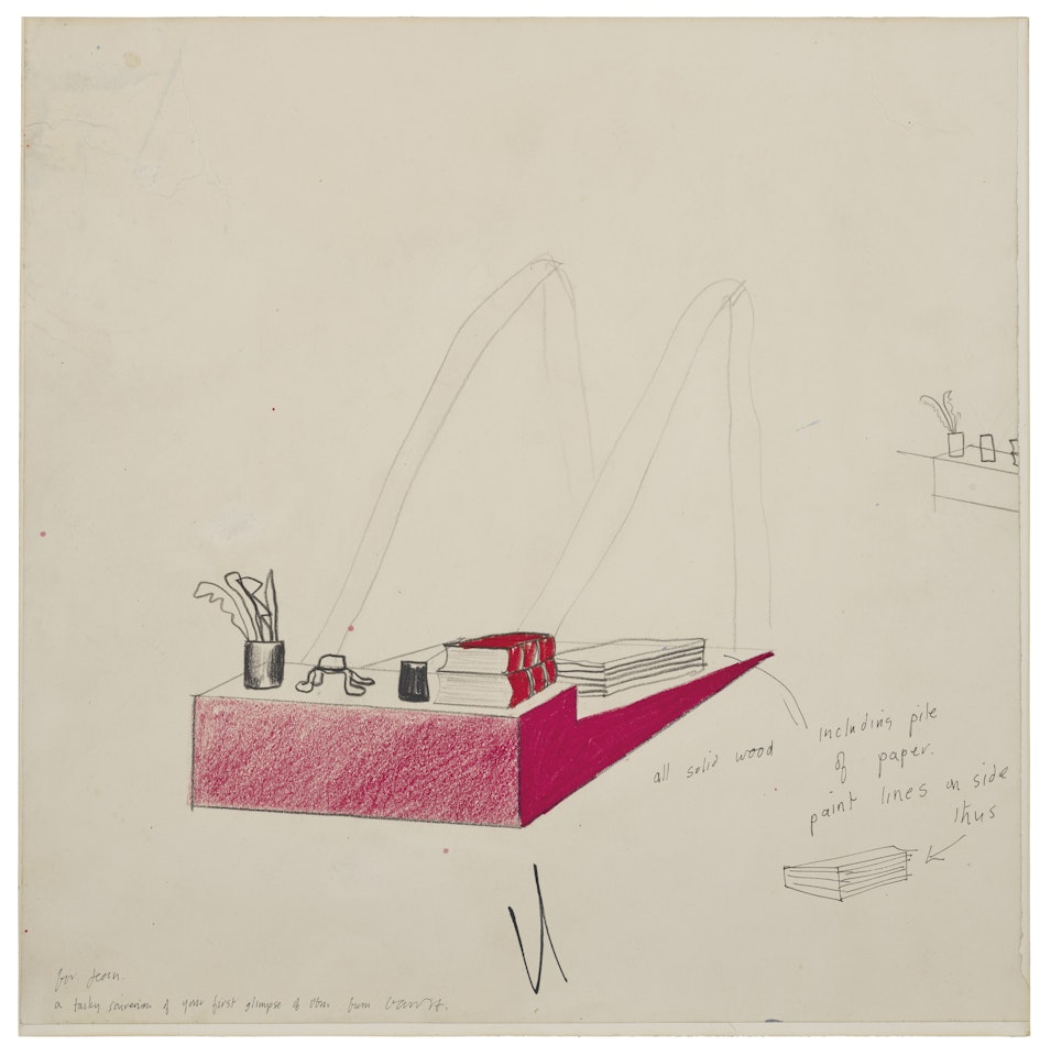 Writing Desk by David Hockney