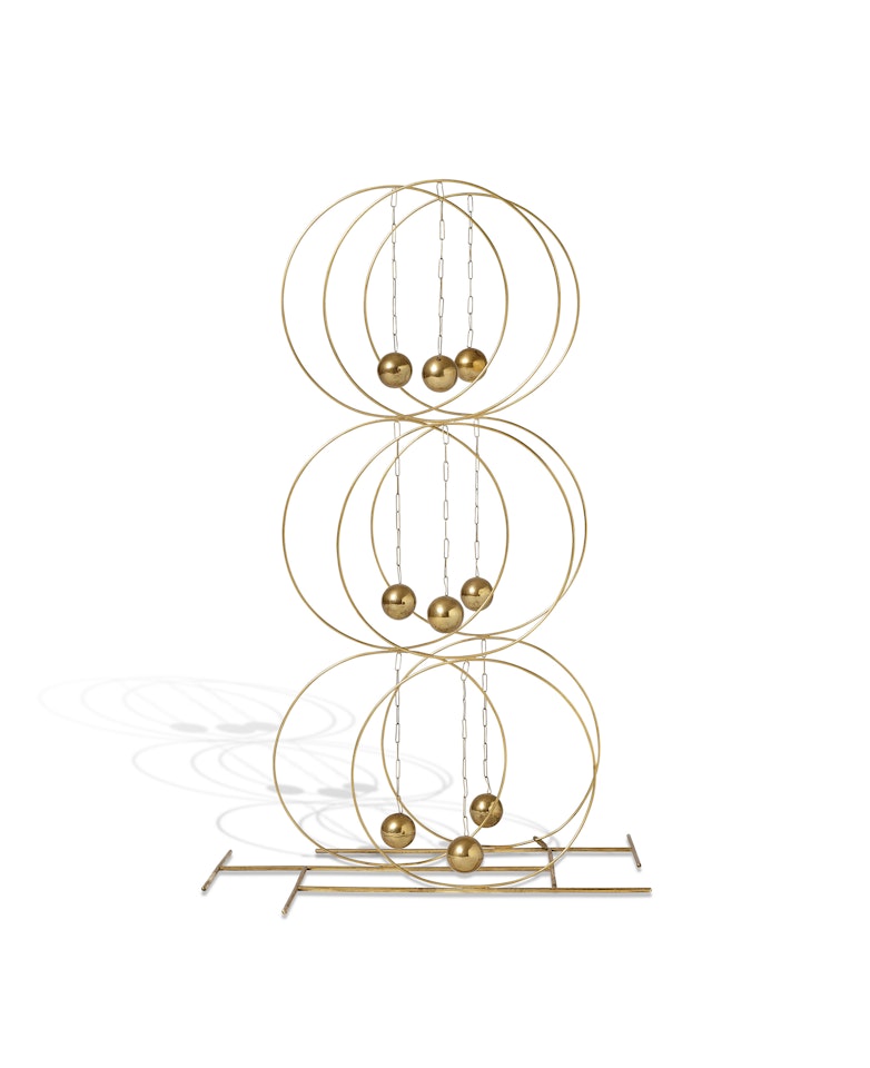 Scultura G (Nove cerchi) by Fausto Melotti