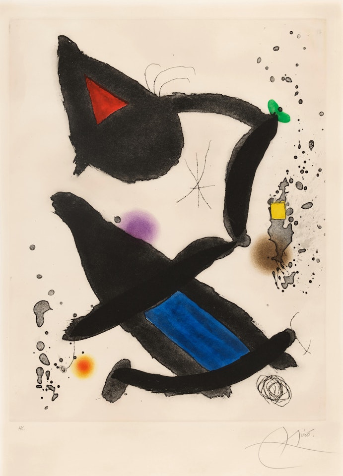 Le Roi David by Joan Miró