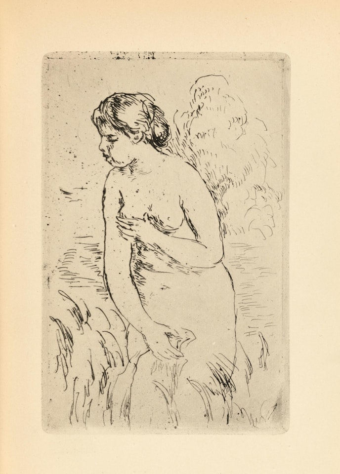 Baigneuse Debout à Mi-Jambes by Pierre-Auguste Renoir