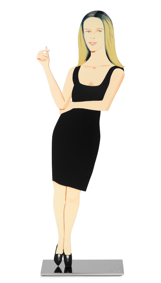 Black Dress 6 (Yvonne) by Alex Katz