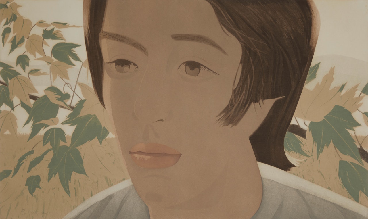 Boy with Branch 2 by Alex Katz