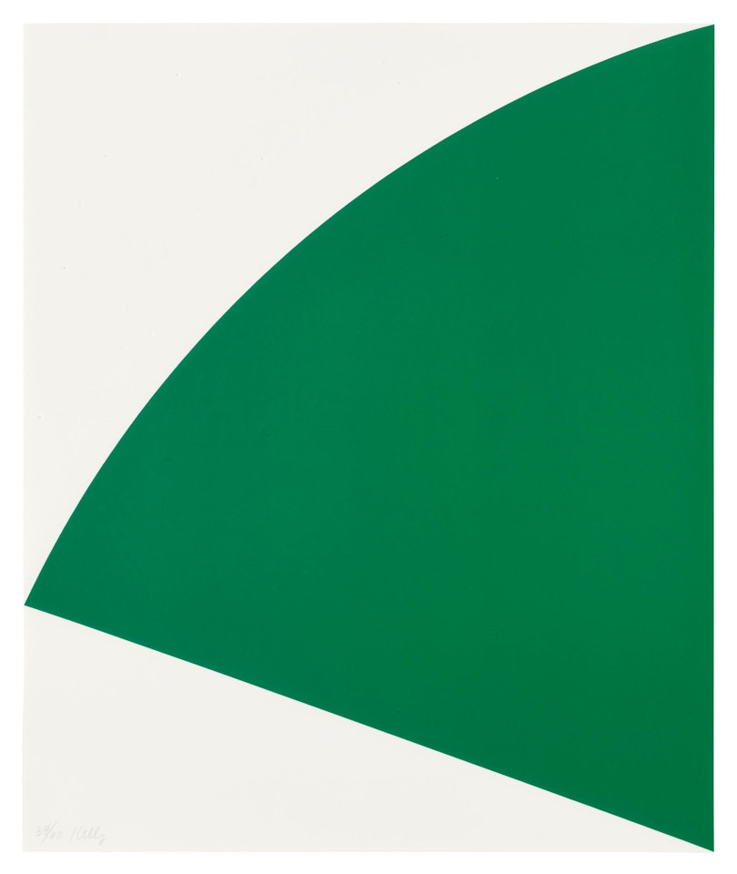 Green Curve by Ellsworth Kelly