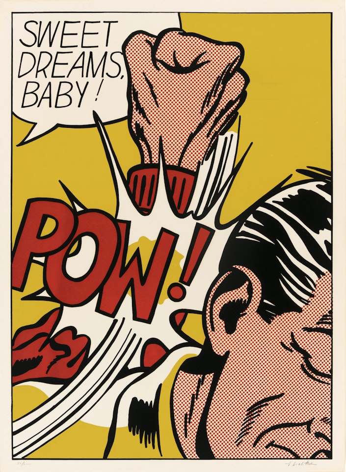 Sweet Dreams Baby!, from 11 Pop Artists Portfolio, Vol. III by Roy Lichtenstein