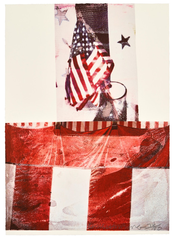 Edward Kennedy Campaign by Robert Rauschenberg
